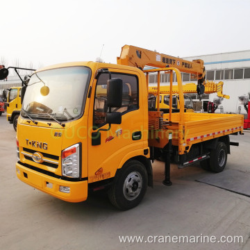 Manufacturer Factory Price Min 0.9 ton Telescopic Boom Truck-Mounted Crane Mobile Crane